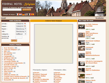 Tablet Screenshot of federal-hotel.be